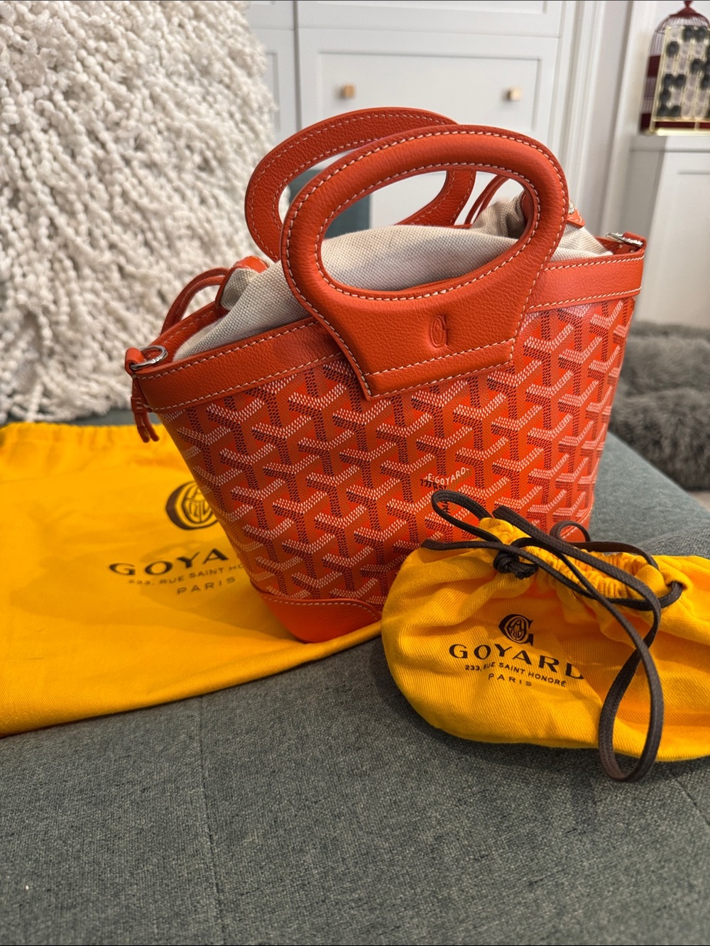 Goyard Bold Orange Mini Beluga - Used once bought in London 12/2025.